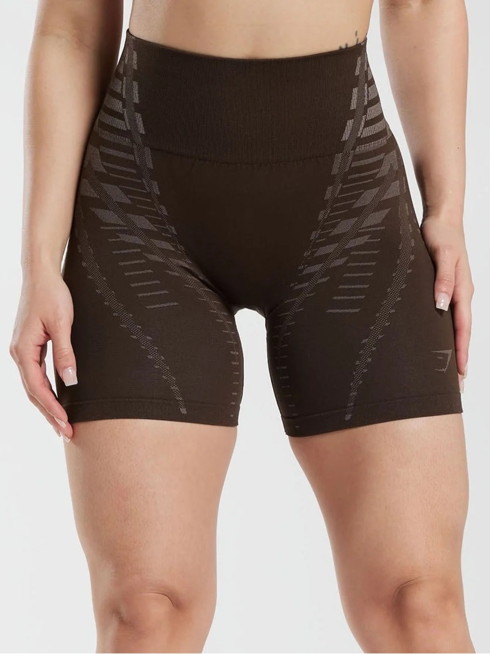 Gymshark archive brown apex limit shorts